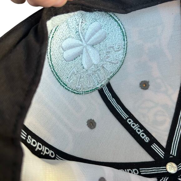 Boston Celtics baseball hat Adidas Lucky Clover patch graphics adjustable - Picture 11 of 11